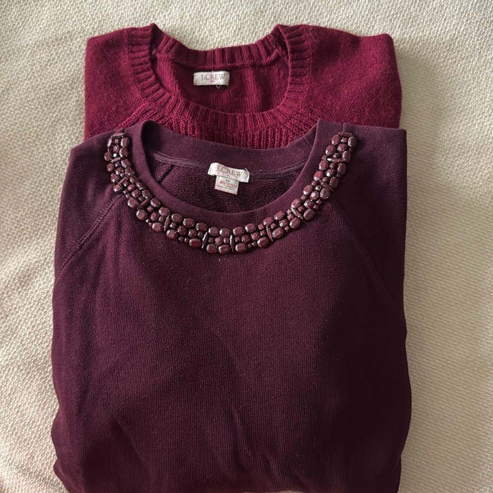 Bundle of two J Crew sweaters
